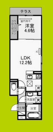 仮称）D－room花川2丁目 A棟 間取り