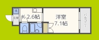 アーバンシティ上本町 間取り