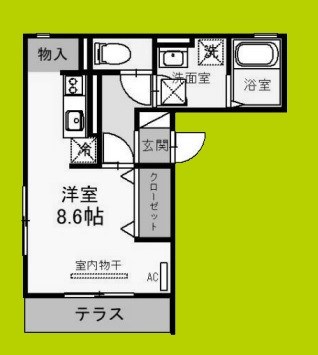 ベル・フルールtaka 間取り