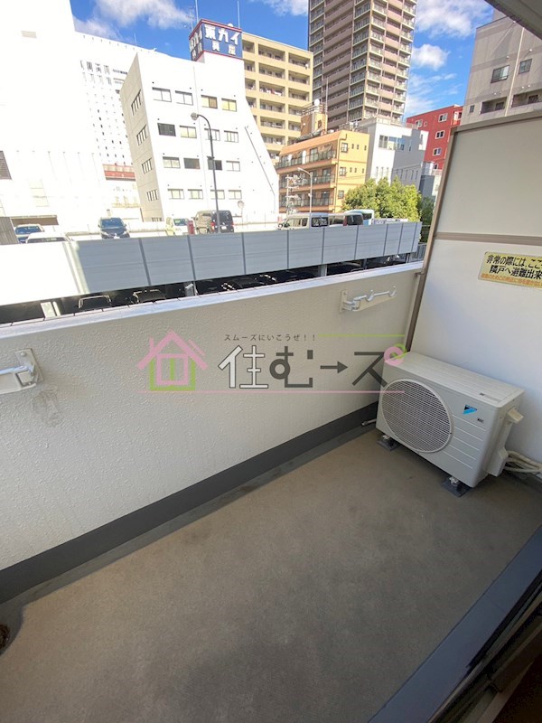 アーバンシティ上本町 ベランダ