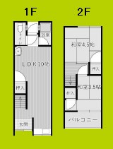 赤川3丁目テラス 間取り
