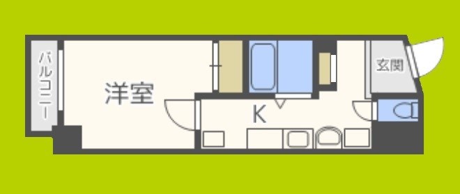U-RO難波南 間取り